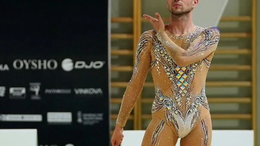 El gimnasta Cristofer Benítez El gimnasta Cristofer Benítez