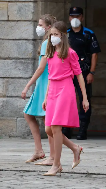 La princesa Leonor y su hermana, la infanta Sofía La princesa Leonor y su hermana, la infanta Sofía