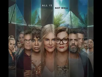 Póster de 'Nine perfect strangers' Póster de 'Nine perfect strangers'