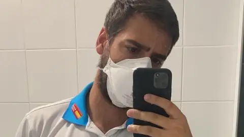 Jorge Prieto, el enfermero del Wanda Jorge Prieto, el enfermero del Wanda