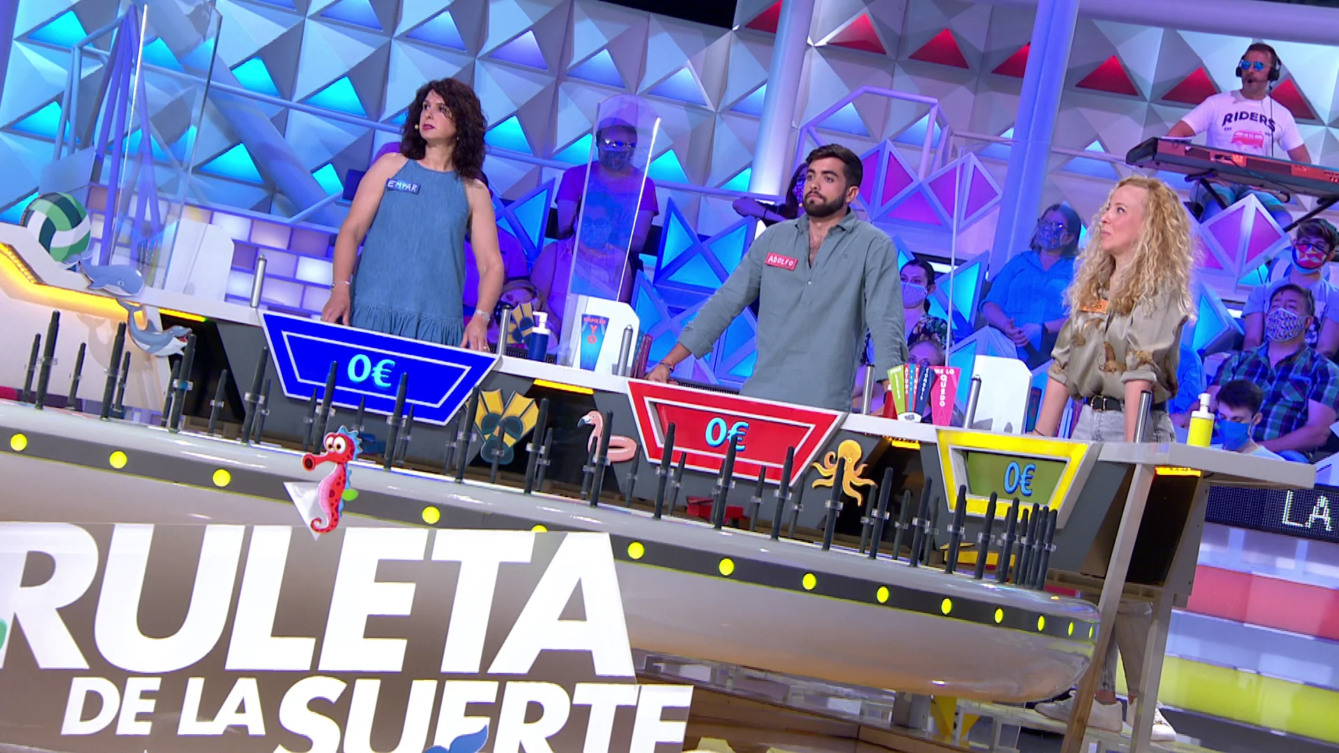 &iexcl;Campana y se acab&oacute;! Empar, Adolfo y Roc&iacute;o se quedan en blanco ante el panel con crono