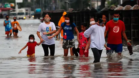 Inundaciones en Filipinas Cambio climático