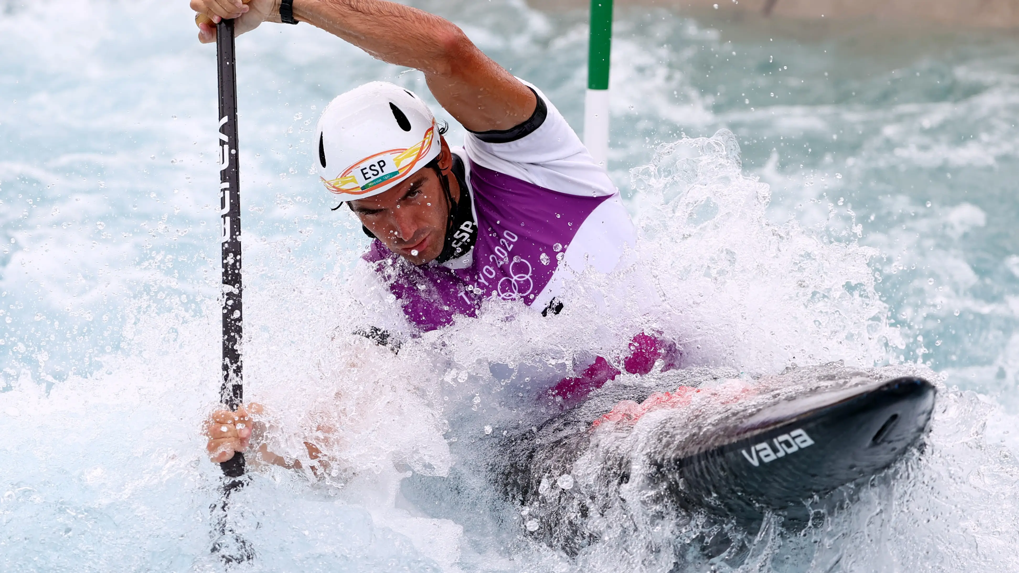 Ander Elosegi se mete en la final de C1 en pirag&uuml;ismo eslalon en los JJOO de Tokio 2020