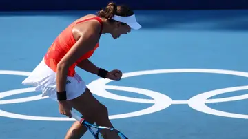 Garbiñe Muguruza supera a Qiang Wang y ya esta en los octabos de final de los JJOO de Tokio Garbiñe Muguruza supera a Qiang Wang y ya esta en los octabos de final de los JJOO de Tokio
