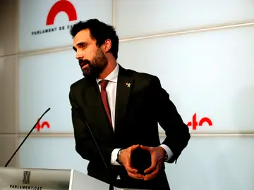 El expresidente del Parlament de Cataluña, Roger Torrent El expresidente del Parlament de Cataluña, Roger Torrent