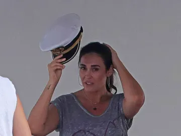 Vicky Martín Berrocal, de vacaciones Vicky Martín Berrocal, de vacaciones