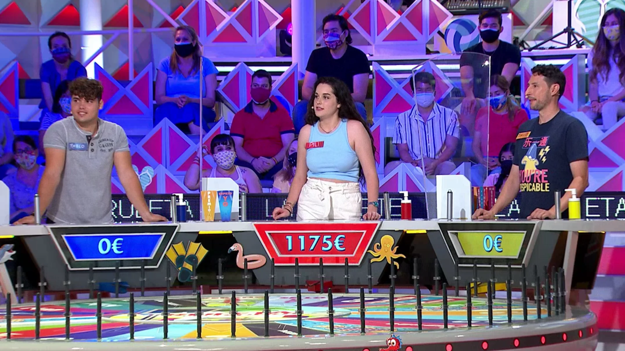 La estrategia de Pili en &lsquo;La ruleta de la suerte&rsquo; para que no se lleve nadie sus 1.175 euros