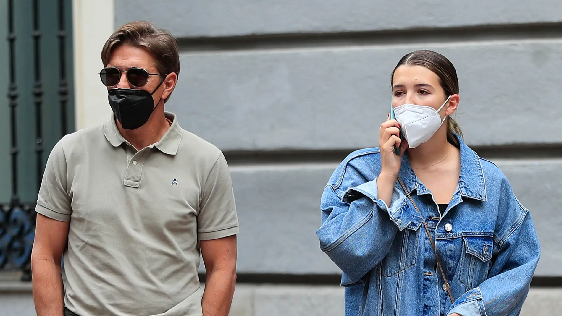 Alba Díaz y su padre, Manuel Díaz &#39;El Cordobés&#39;