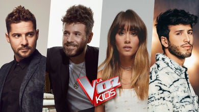 Aitana, David Bisbal, Pablo López y Sebastián Yatra son los coaches de ‘La Voz Kids 2022’ 
