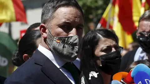 El líder de Vox, Santiago Abascal El líder de Vox, Santiago Abascal