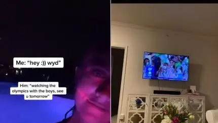 Descubre que su novio le estaba enga&ntilde;ando por una foto que le ha enviado viendo los JJOO