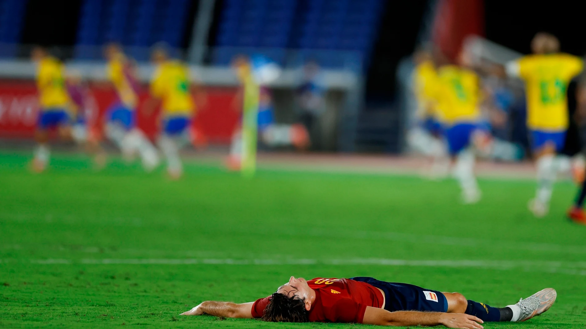 España pierde ante Brasil en la pórroga