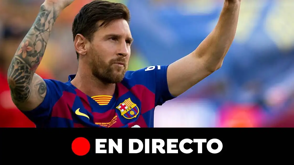 Rueda de prensa de Leo Messi, en directo Rueda de prensa de Leo Messi, en directo