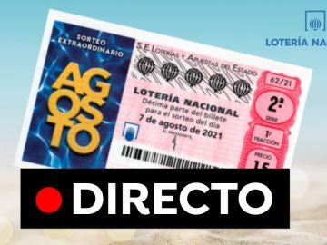 Lotería Nacional: Comprobar resultado del Sorteo Extraordinario de Agosto hoy, en directo