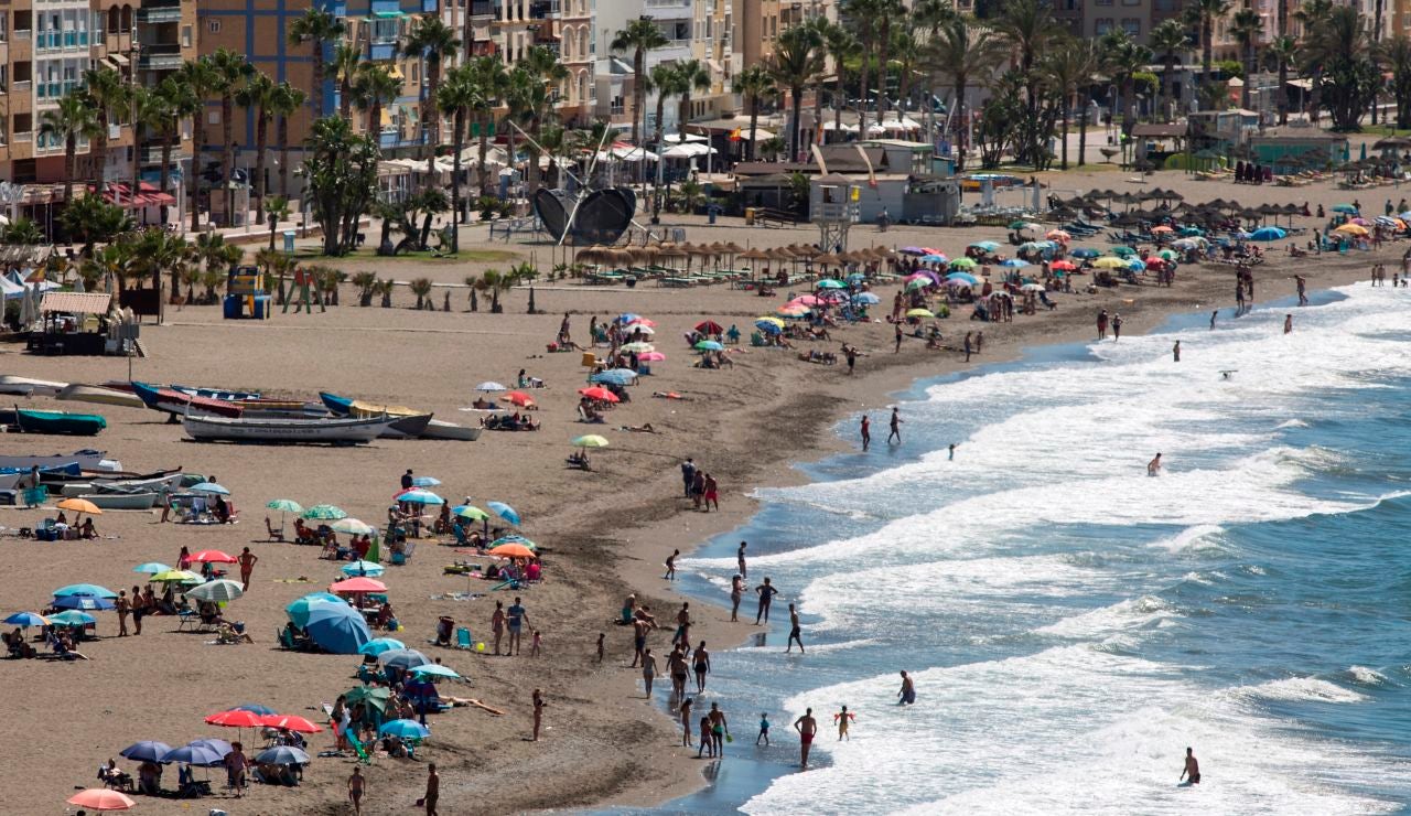 Imagen de archivo de la playa de Rinc&oacute;n de la Victoria