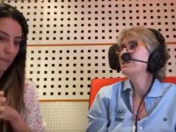 La emoci&oacute;n de Paloma del R&iacute;o en su &uacute;ltima retransmisi&oacute;n de unos Juegos Ol&iacute;mpicos