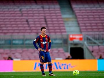 Messi en el Camp Nou