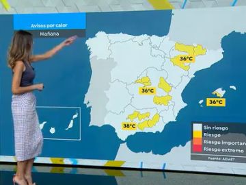 Llega la primera ola de calor: Ascenso de las temperaturas y cielos despejados en la mayor parte del pa&iacute;s