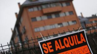 Cartel de 'Se alquila'