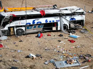 Accidente de autobús en Turquía Accidente de autobús en Turquía