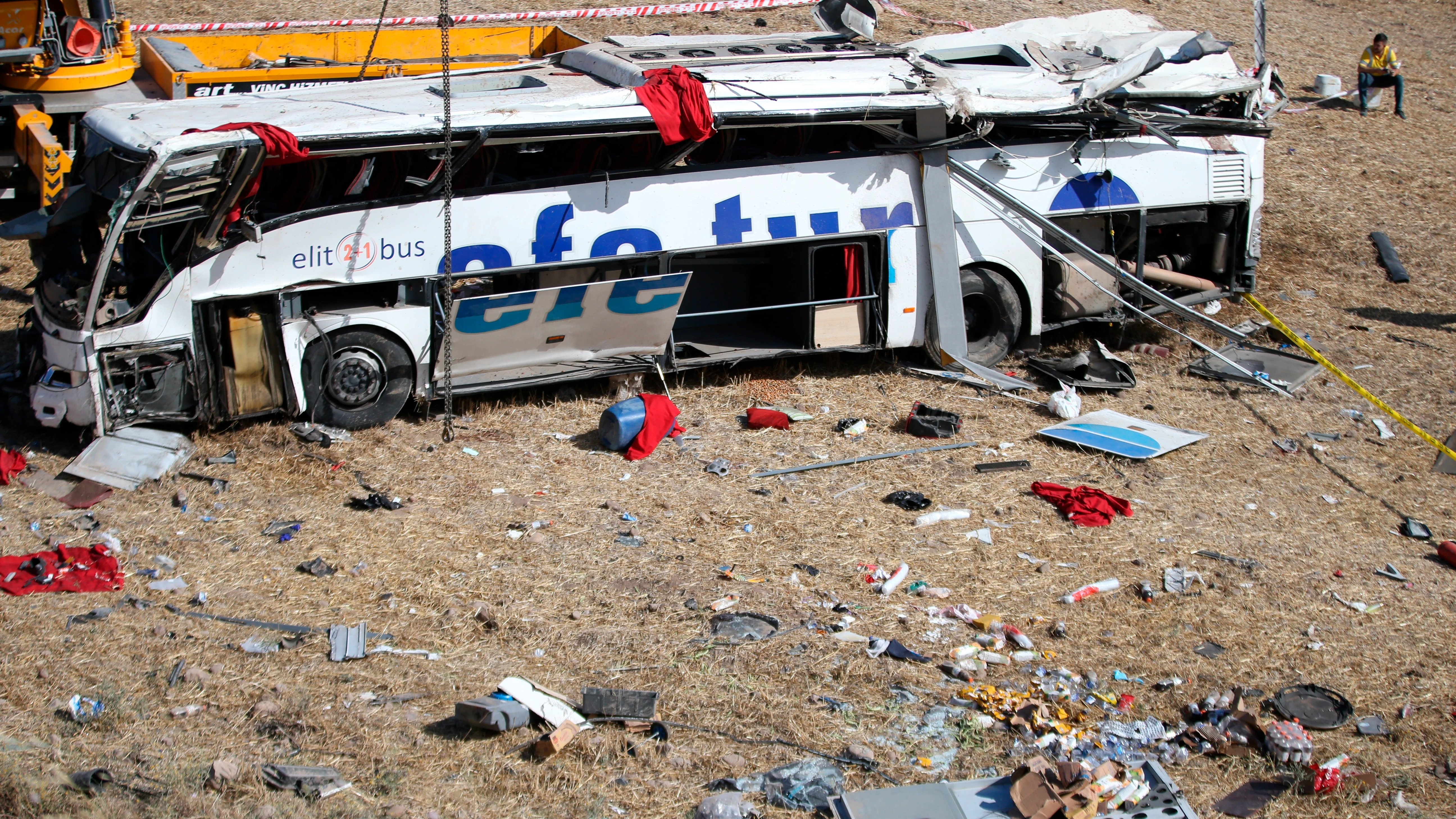 Accidente de autobús en Turquía Accidente de autobús en Turquía