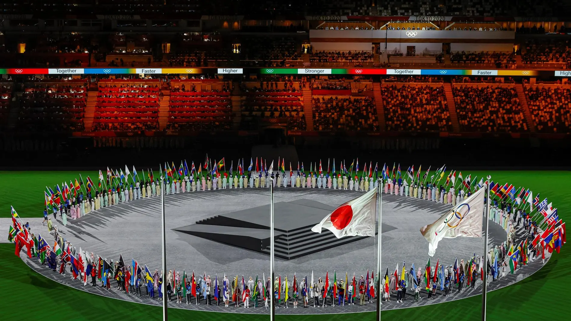 Las cinco imágenes que no viste de la Ceremonia de Clausura de los Juegos Olímpicos de Tokio 2020