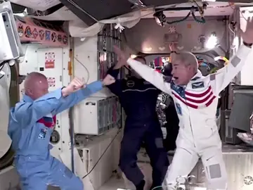 Los Juegos Olímpicos llegan a la Estación Espacial Internacional Los Juegos Olímpicos llegan a la Estación Espacial Internacional