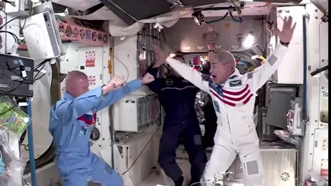 Los Juegos Olímpicos llegan a la Estación Espacial Internacional Los Juegos Olímpicos llegan a la Estación Espacial Internacional