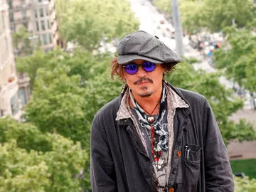 El actor Johnny Depp El actor Johnny Depp