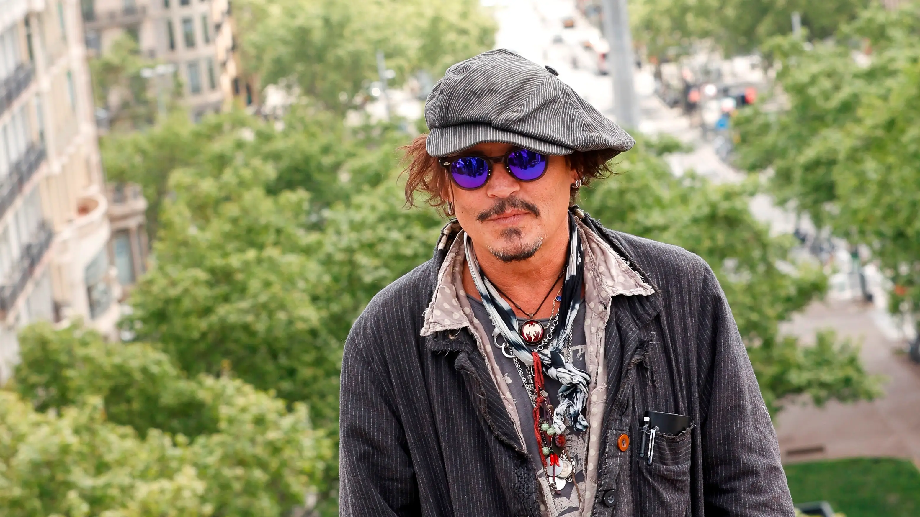 El actor Johnny Depp El actor Johnny Depp