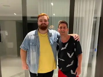 Así se enteró Ibai de que estaba invitado a la casa de Messi Así se enteró Ibai de que estaba invitado a la casa de Messi