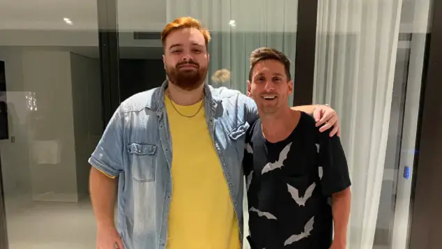 Así se enteró Ibai de que estaba invitado a la casa de Messi Así se enteró Ibai de que estaba invitado a la casa de Messi