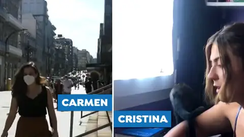 Carmen y Cristina pasaron el covid pero no pueden certificarlo Carmen y Cristina pasaron el covid pero no pueden certificarlo