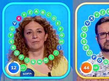 Sofía arriesga y un error le sentencia frente a Marco Antonio en ‘El Rosco’ Sofía arriesga y un error le sentencia frente a Marco Antonio en ‘El Rosco’