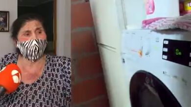 Los vecinos de Cañada Real sin luz en plena ola de calor: 