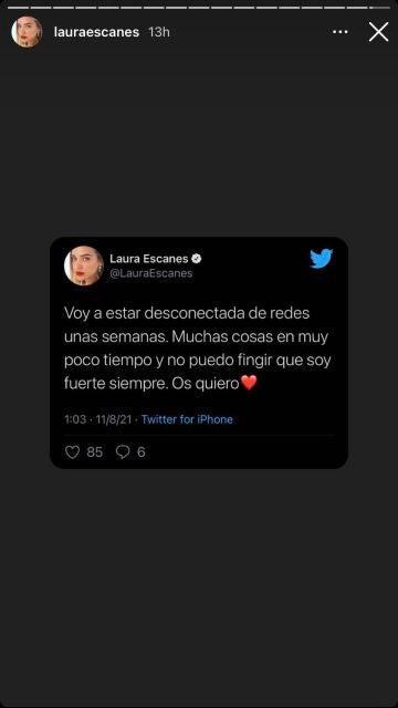 Laura Escanes toma una radical decisión