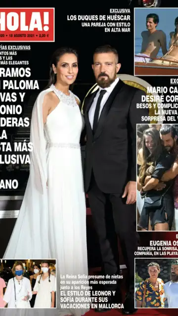 Portada de la revista ¡Hola! con Mario Casas y Desiré Cordero Portada de la revista ¡Hola! con Mario Casas y Desiré Cordero