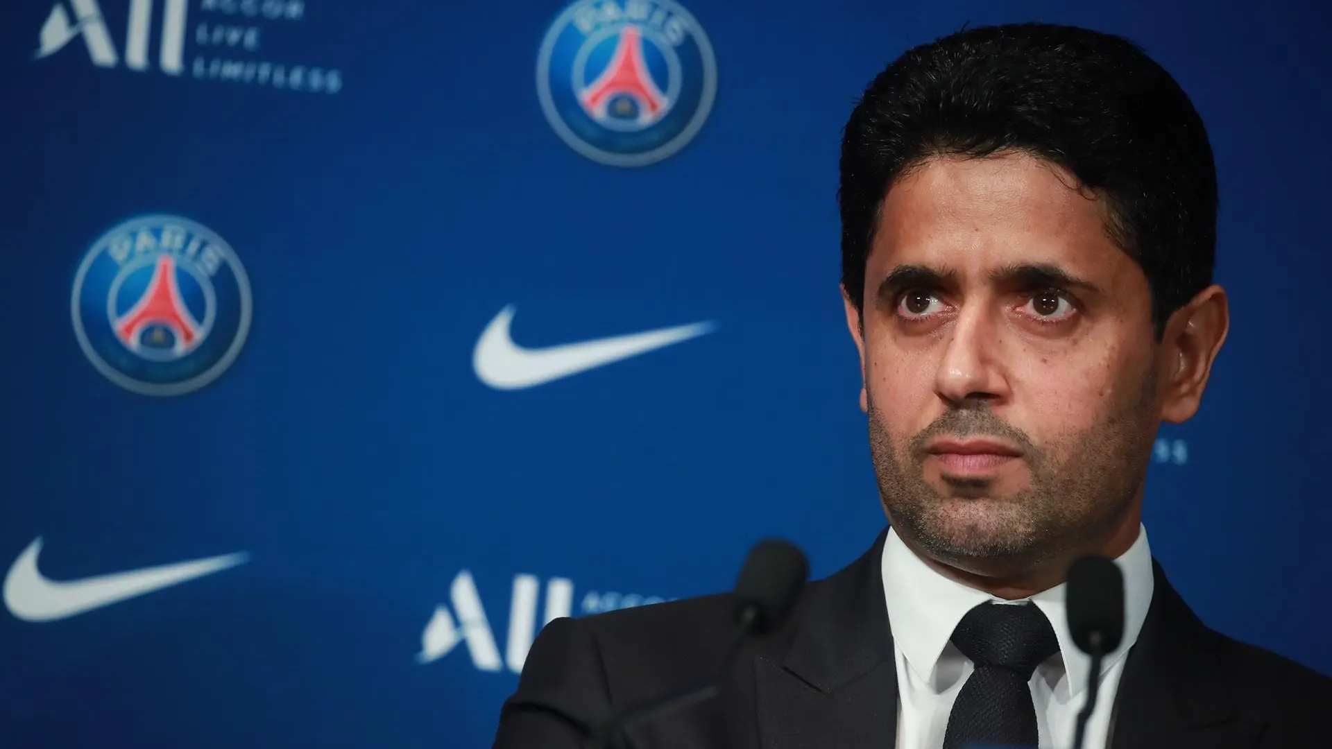 El aviso del jeque del PSG a Mbappé en la presentación de Messi: "Dijo que quería un equipo competitivo" El aviso del jeque del PSG a Mbappé en la presentación de Messi: "Dijo que quería un equipo competitivo"