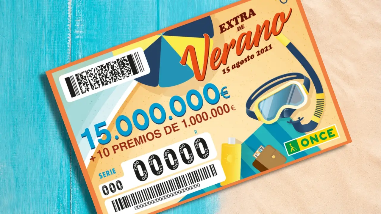 Sorteo extra de Verano 2021 de la ONCE