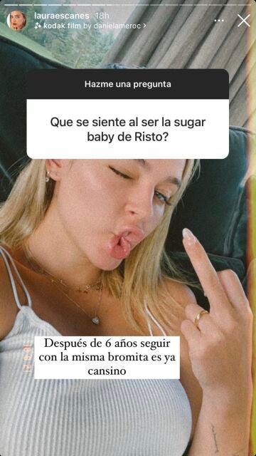 Laura Escanes responde de las críticas
