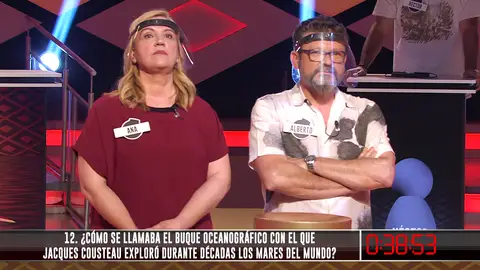 Alberto y Ana, solos ante la Bomba Final… ¡y a punto de lograr el bote de ‘¡Boom’! para Los ‘Libérrimos’! Alberto y Ana, solos ante la Bomba Final… ¡y a punto de lograr el bote de ‘¡Boom’! para Los ‘Libérrimos’!