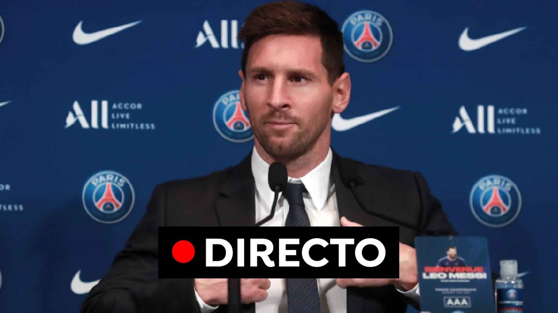Presentación Messi en directo: Última hora del nuevo fichaje del PSG en vivo