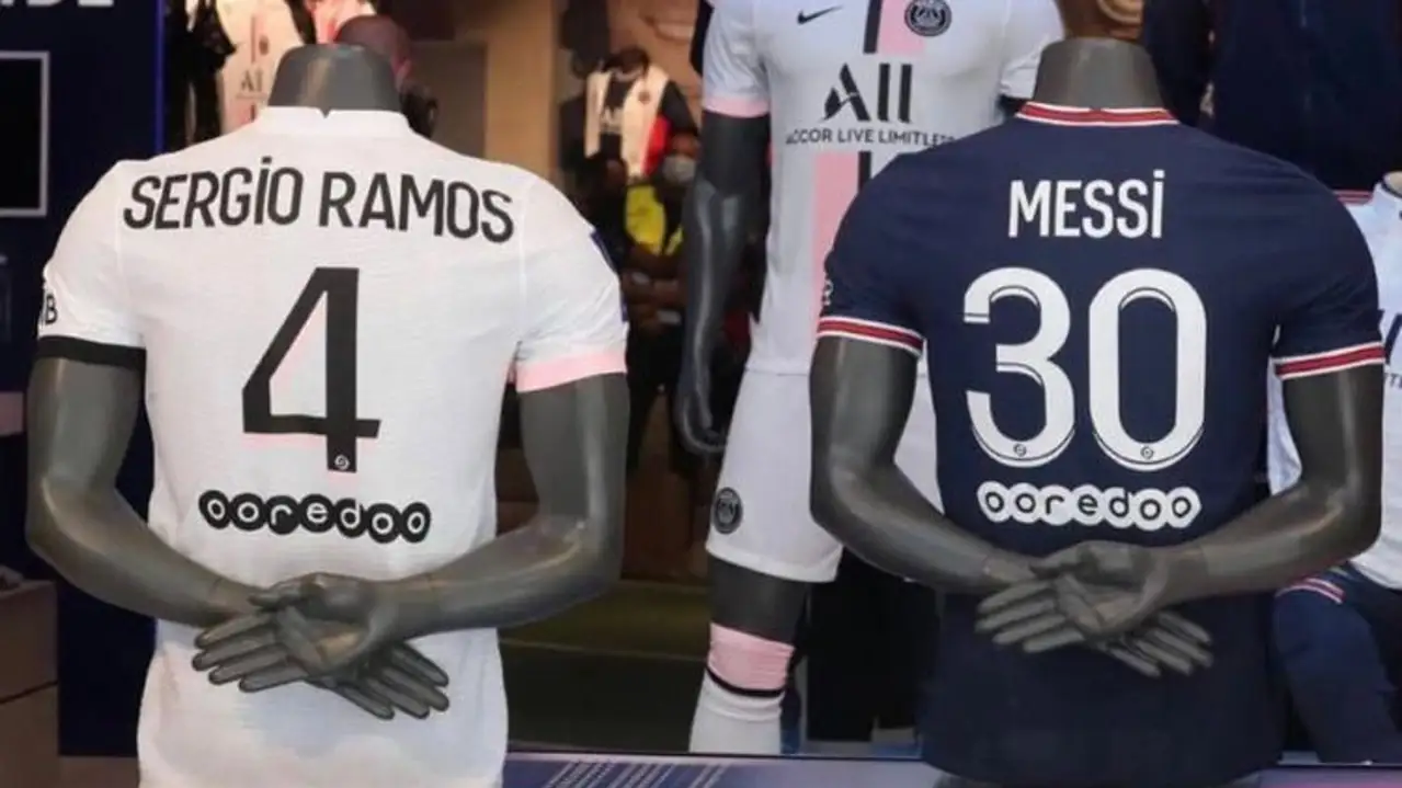 Sergio Ramos y Leo Messi Sergio Ramos y Leo Messi