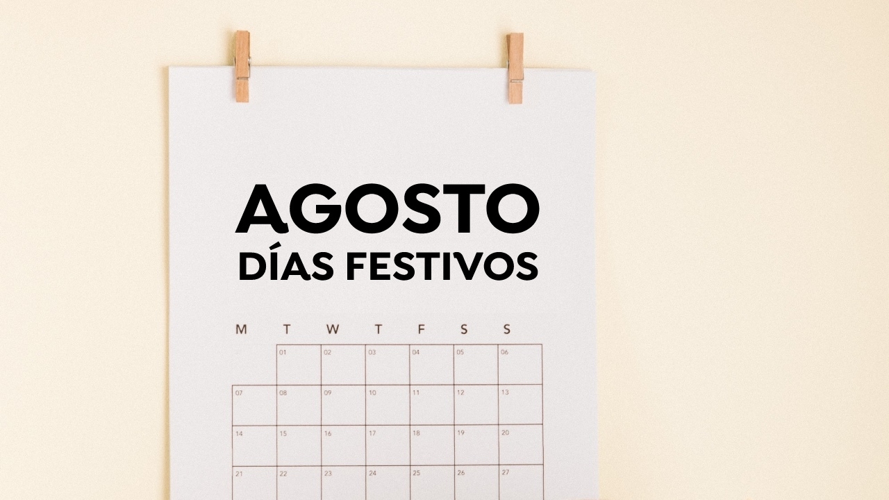 ¿Dónde es festivo el lunes 16 de agosto?