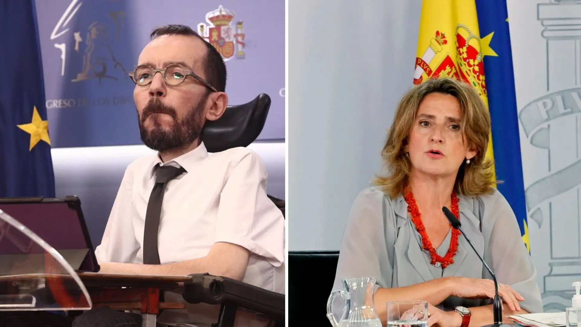 Pablo Echenique llama a la movilización en la calle por la subida del precio de la luz y Teresa Ribera le contesta Pablo Echenique llama a la movilización en la calle por la subida del precio de la luz y Teresa Ribera le contesta