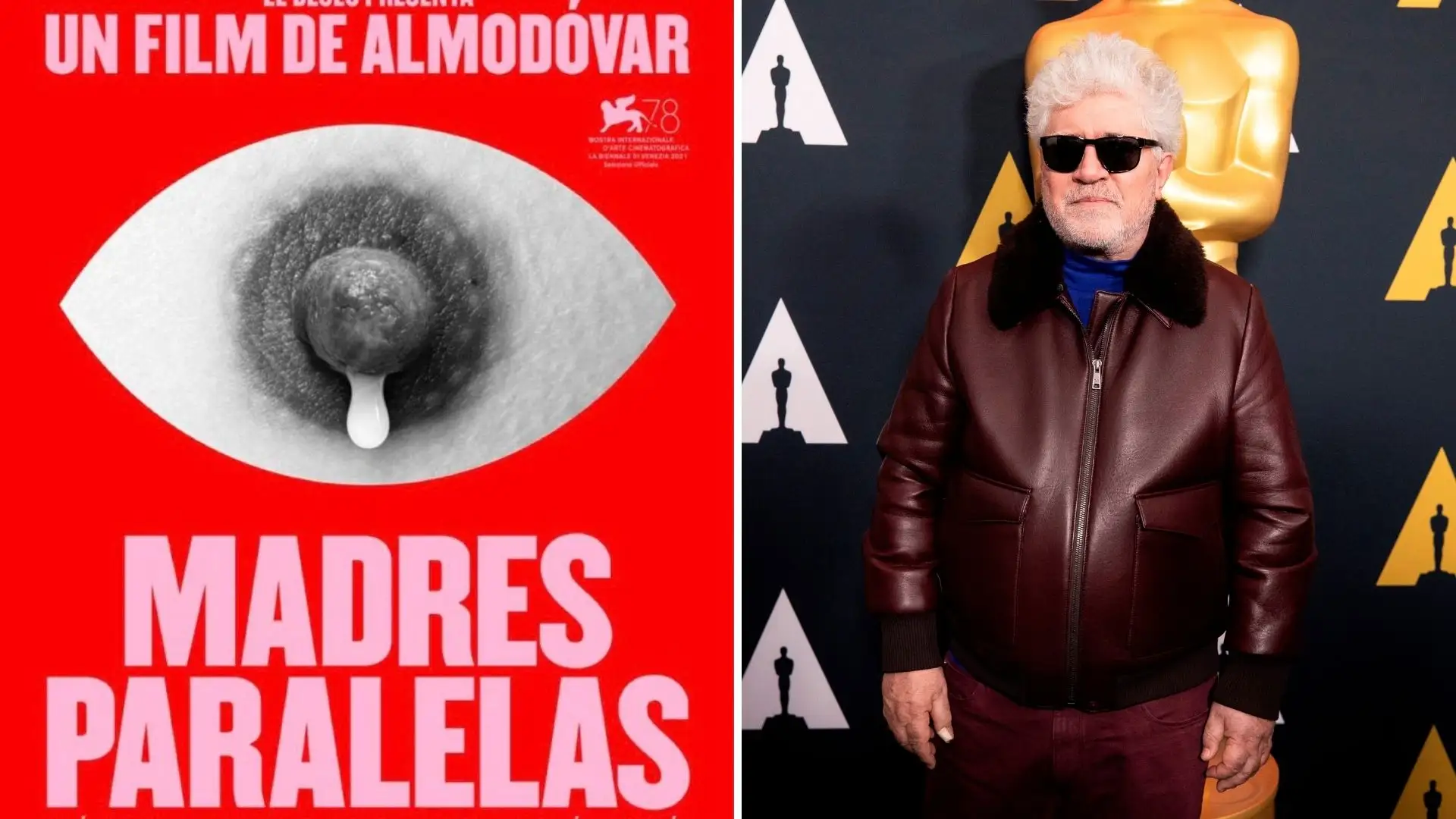 Pedro Almod&oacute;var celebra su victoria sobre la censura de Instagram al pez&oacute;n del cartel de 'Madres paralelas'