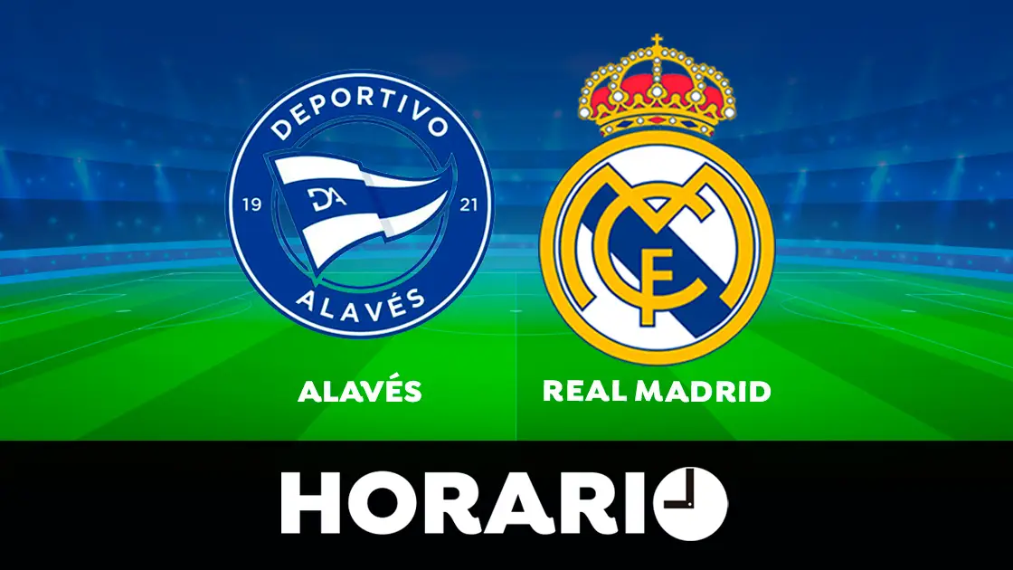 Alavés - Real Madrid: Horario y dónde ver el partido de LaLiga Santander en directo Alavés - Real Madrid: Horario y dónde ver el partido de LaLiga Santander en directo