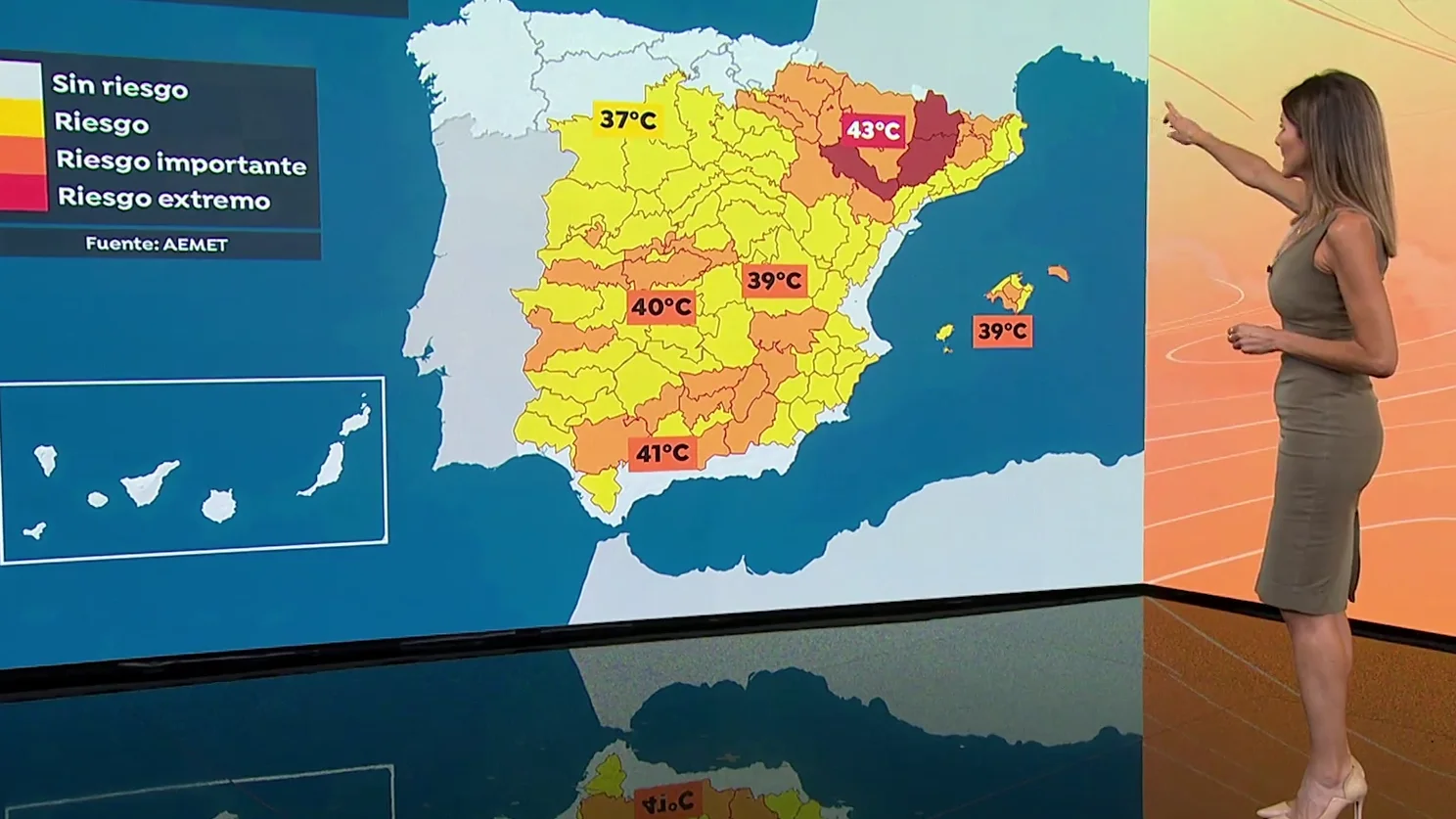 Ola de calor: Aviso de nivel rojo en Cataluña y Aragón, que alcanzarán los 43 grados Ola de calor: Aviso de nivel rojo en Cataluña y Aragón, que alcanzarán los 43 grados