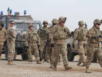 Vista de soldados estadounidenses en labores de seguridad en Afganistán