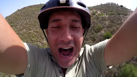 Tirolina entre España y Portugal Tirolina entre España y Portugal